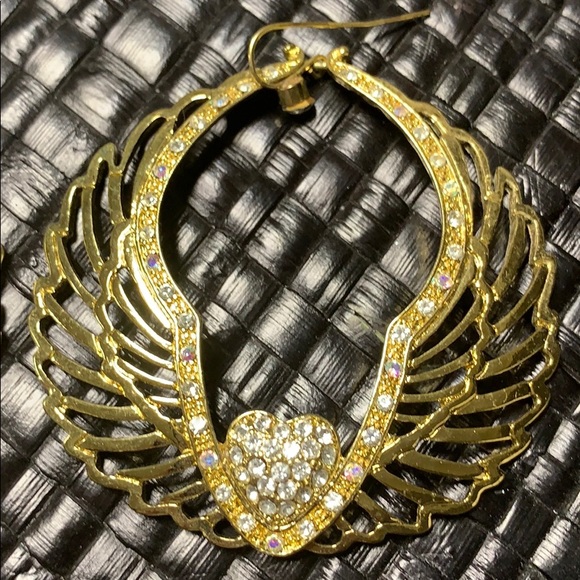 Angel wings earrings - Picture 4 of 7